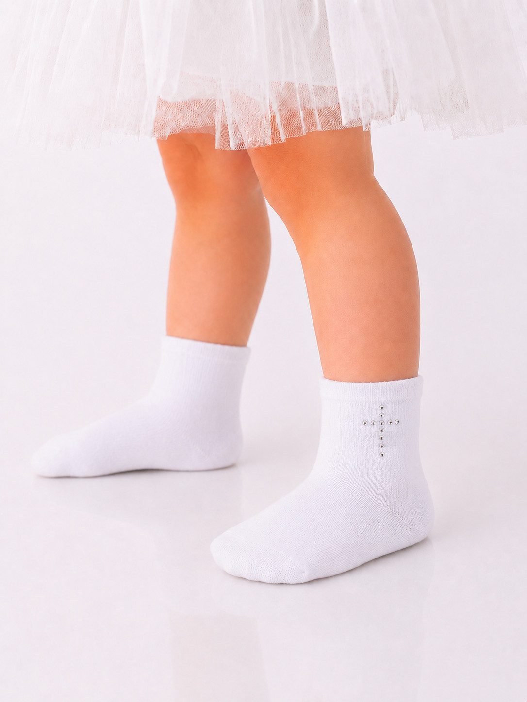 Socken Baby Socken weiße Söckchen Strümpfe