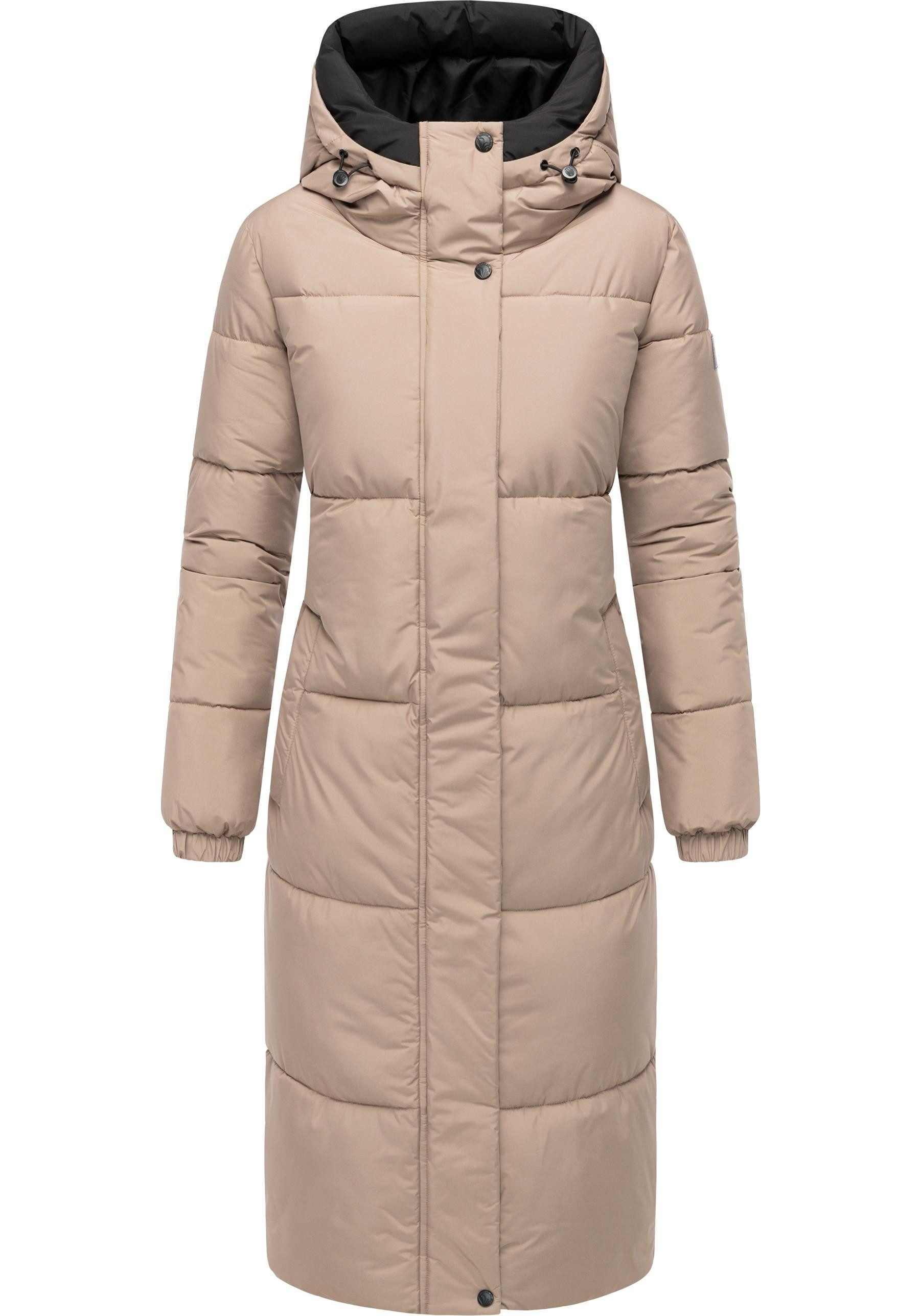 Navahoo Steppmantel Taublüte XIV Gesteppter Damen Mantel mit 2-Wege-Reißverschluss