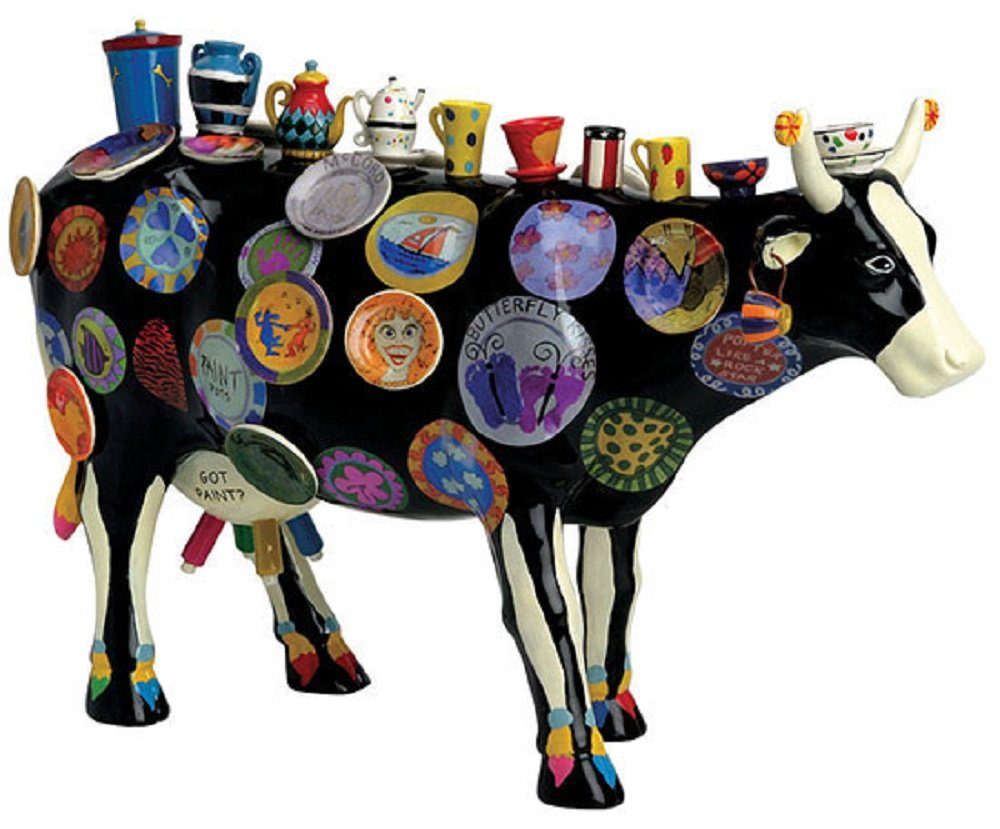 CowParade Dekofigur Moo The Extra Cowparade - Potter Large Kuh