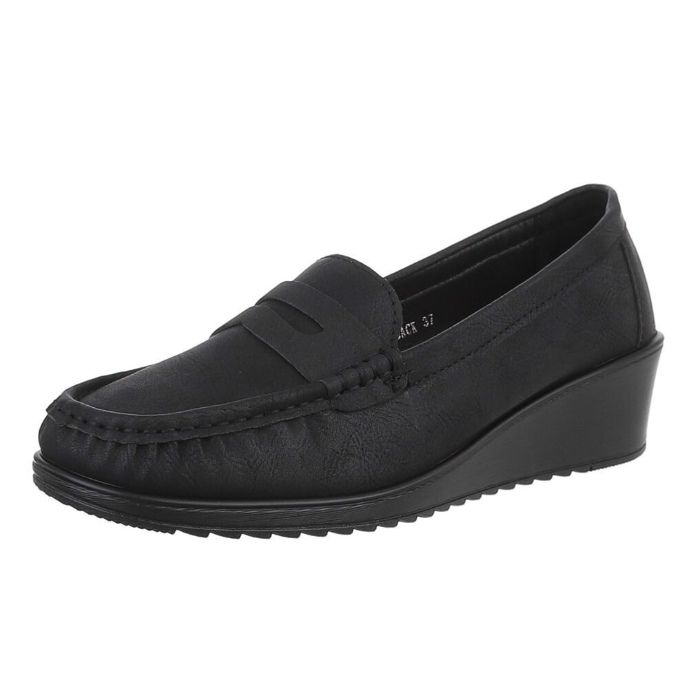Ital-Design Elegante Slipper für Komfort und Stil Slipper (89092006) Keilab günstig online kaufen