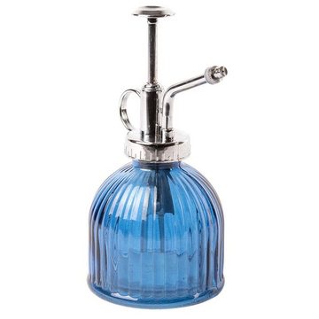 esschert design Sprühflasche, Pflanzensprüher Blautöne Glas Sprühflasche