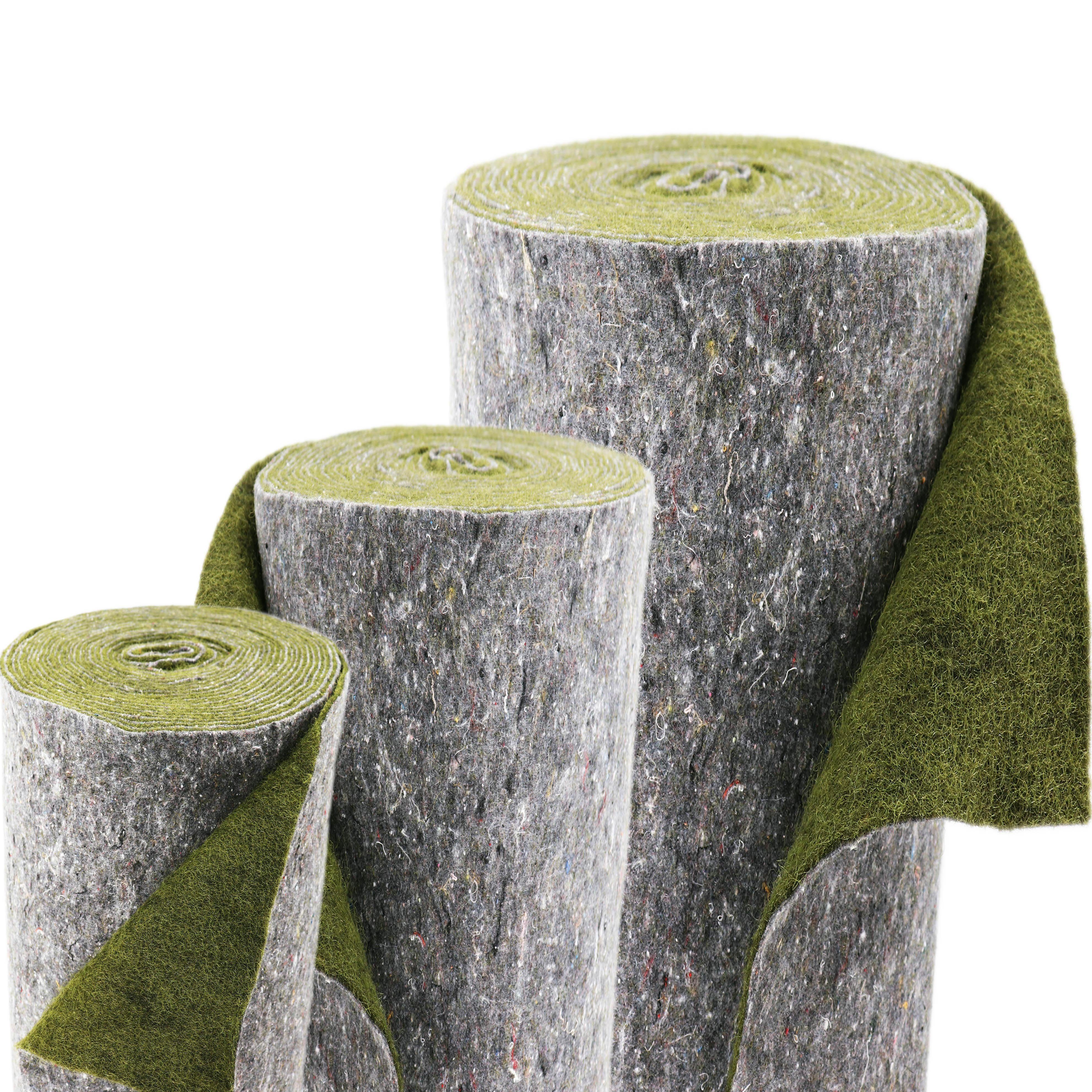 Aquagart Teichvlies 6m x 0,75m Ufermatte grün Böschungsmatte Teichrandmatte, Verkleben, (1-St)