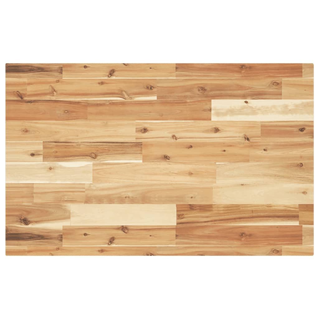 vidaXL Badezimmerspiegelschrank Waschtischplatte Ölbeschichtung 160x50x4 cm Massivholz (1-St)