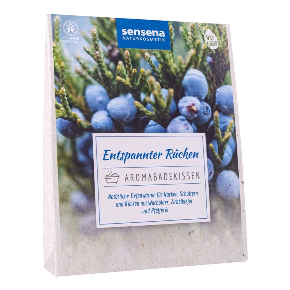 Sensena Duschbad Aromabadekissen - Entspannter Rücken 60g 8er Pack