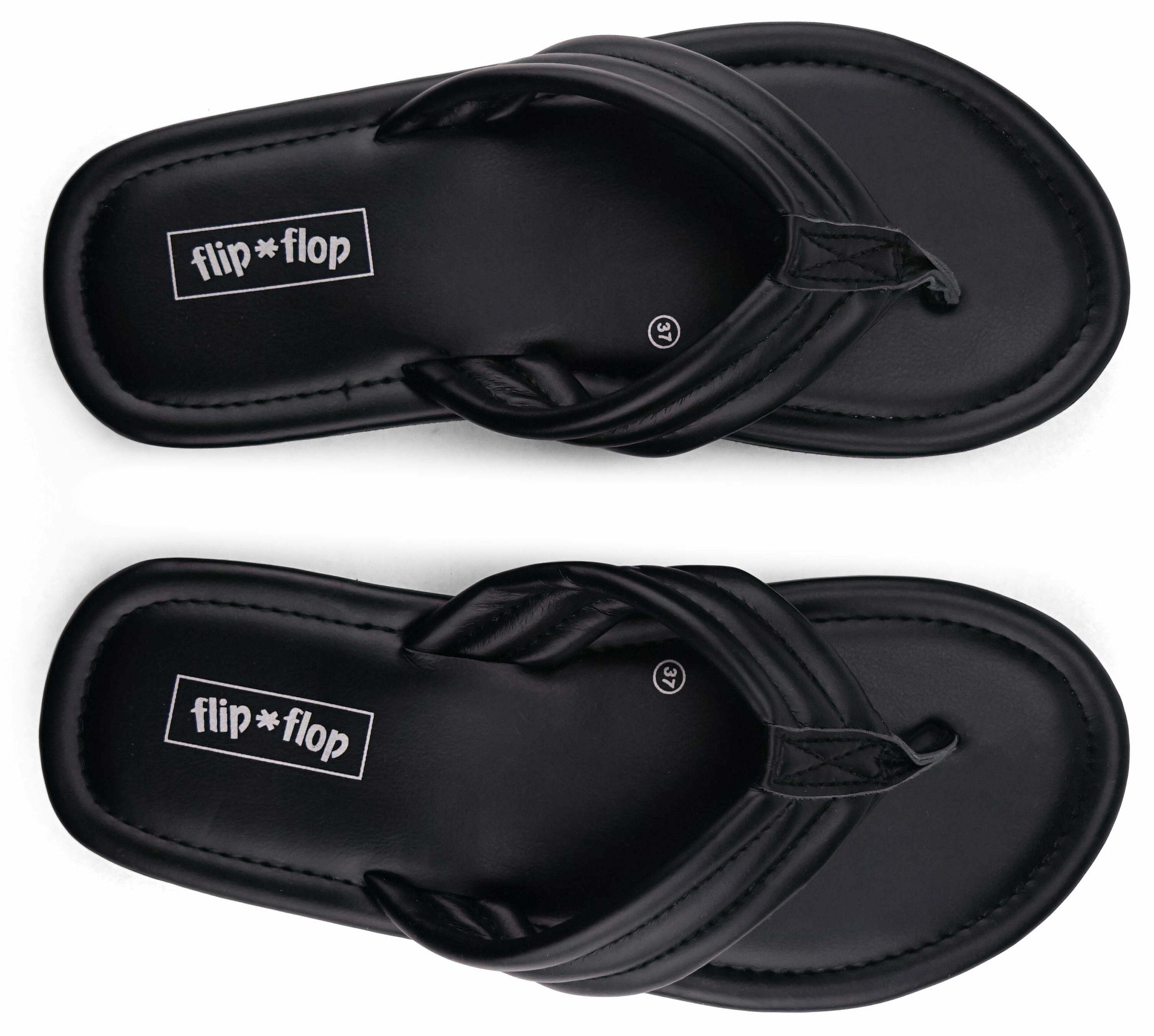 Flip Flop fauna*flip Шльопанці, Sommerschuh, Schlappen mit weichem Zehensteg