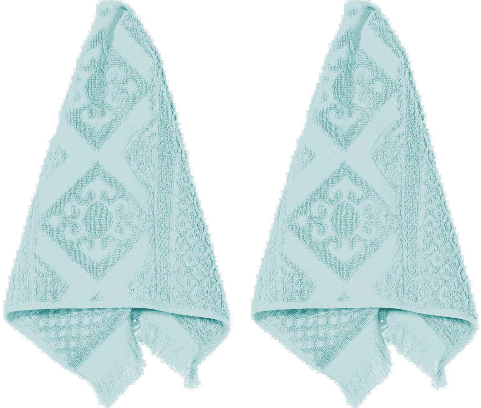 PAD Gästehandtuch HARLEM, 30x50 cm, Frottee (Set, 2-St), Made in Europe, To günstig online kaufen