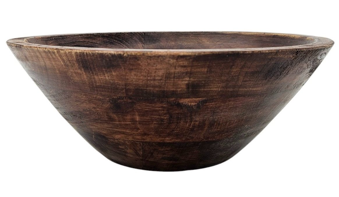Meinposten Dekoschale Holzschale Mango Holz Schale Dekoschale Brotschale Ma günstig online kaufen