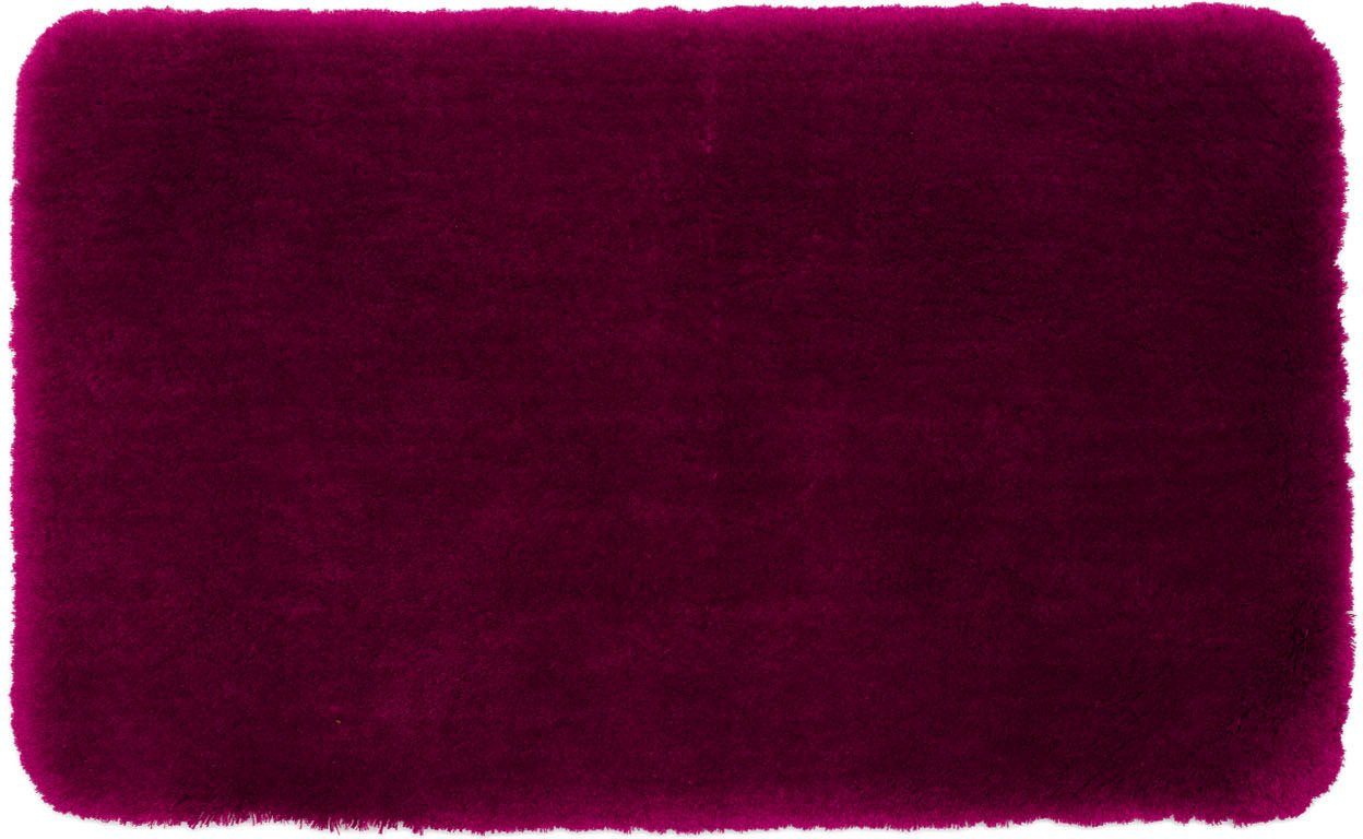 Gözze Badematte »DELUXE«, rutschhemmend beschichtet, fußbodenheizungsgeeignet, Polyester, rechteckig, mit extra hohem Flor
