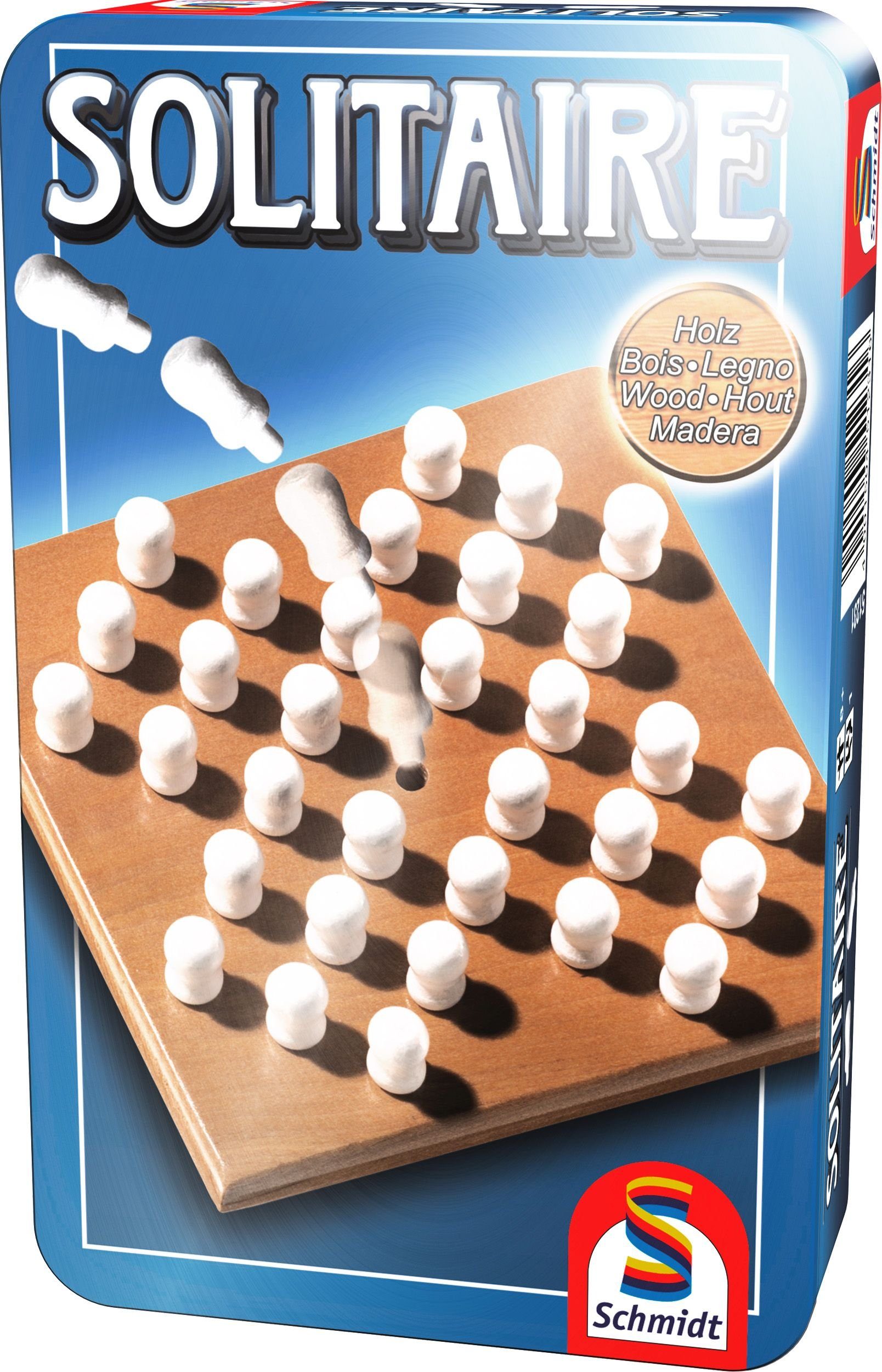 Schmidt Spiele Spiel Solitaire Metalldose