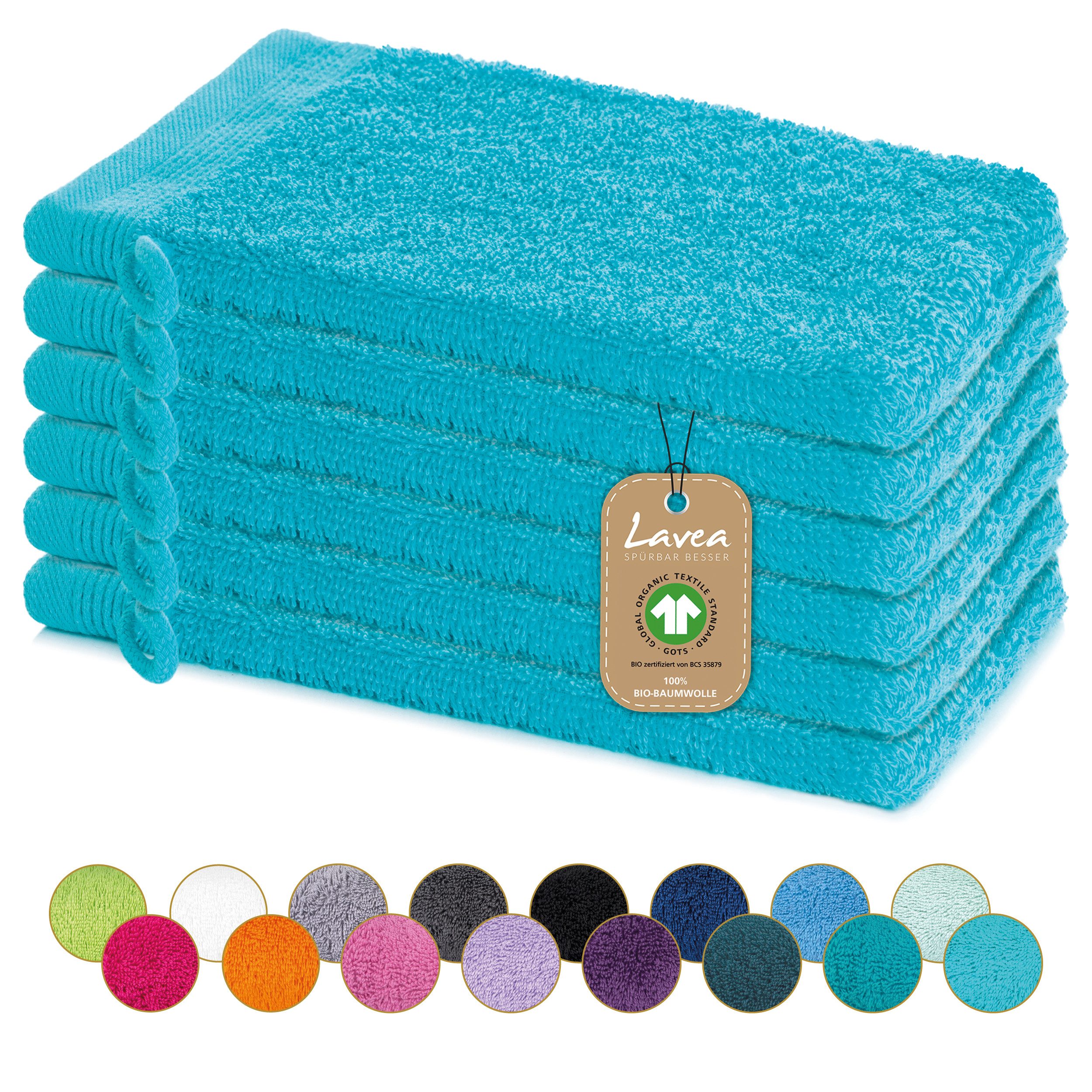 Lavea Waschhandschuh Bali Waschlappen 16x22 cm, Waschhandschuhe, kleine Han günstig online kaufen