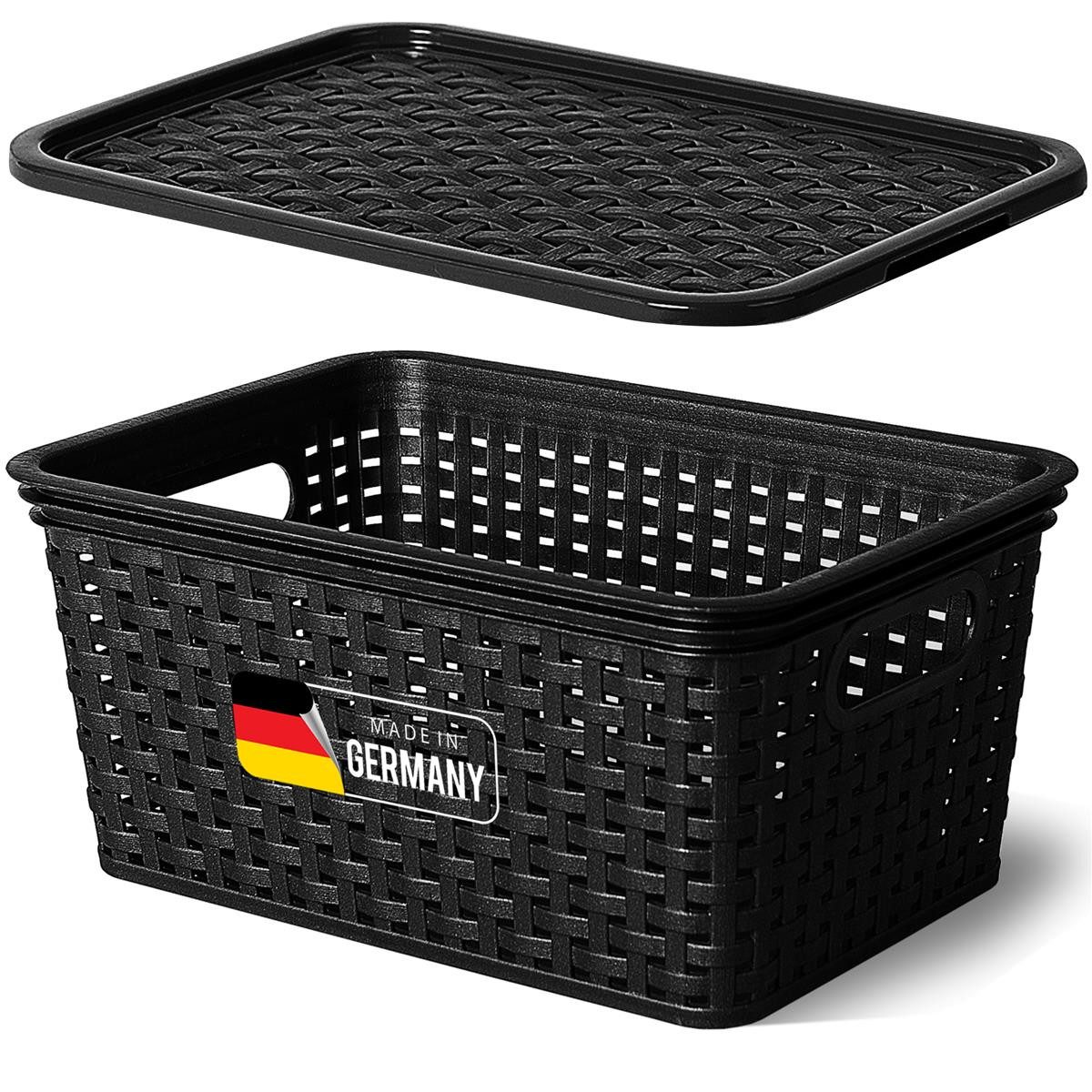 Novaliv Aufbewahrungsbox - (1 St), 1x Aufbewahrungsbox, 1x Kunststoffdeckel
