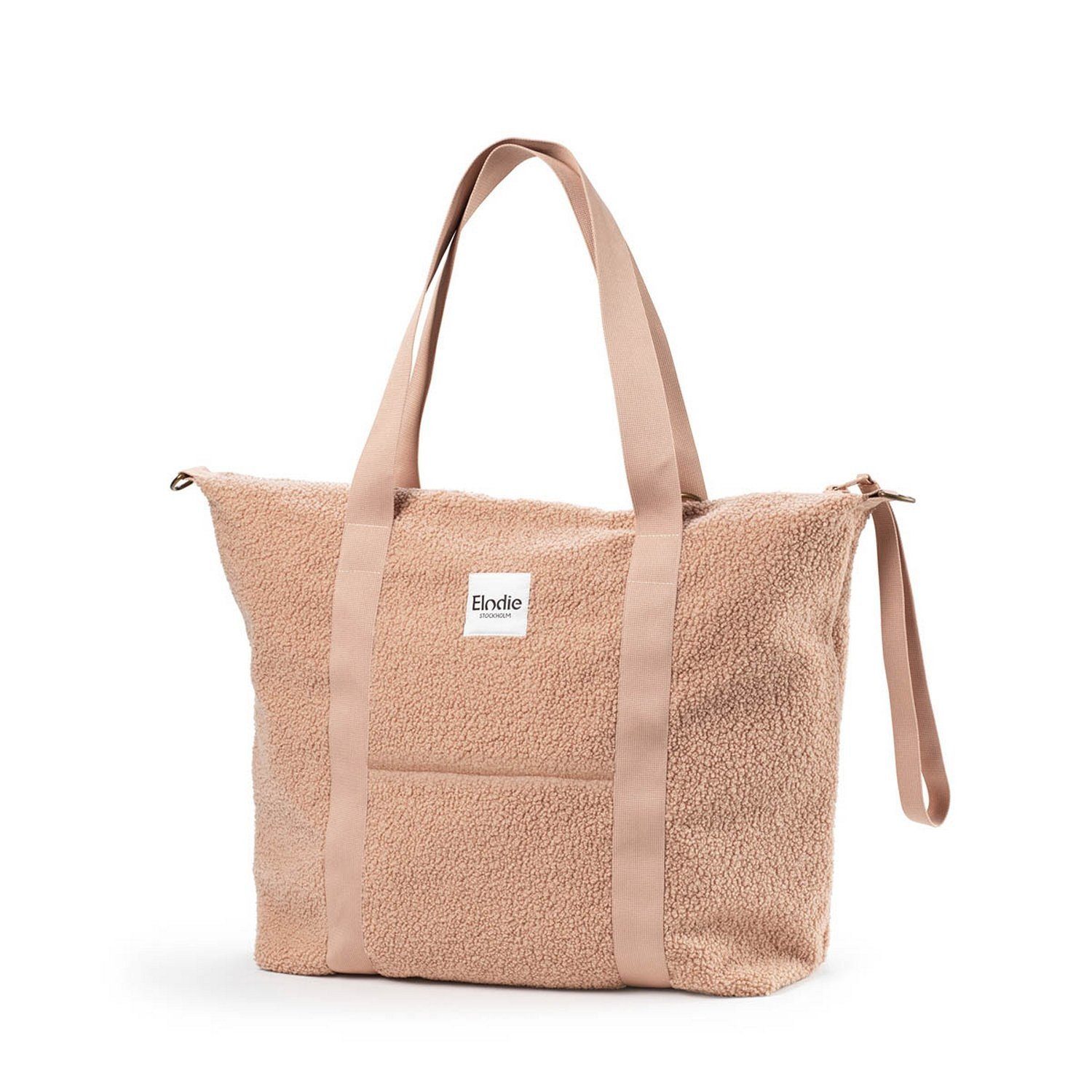 Wickeltasche Wickeltasche - Soft Shell Pink Bouclé