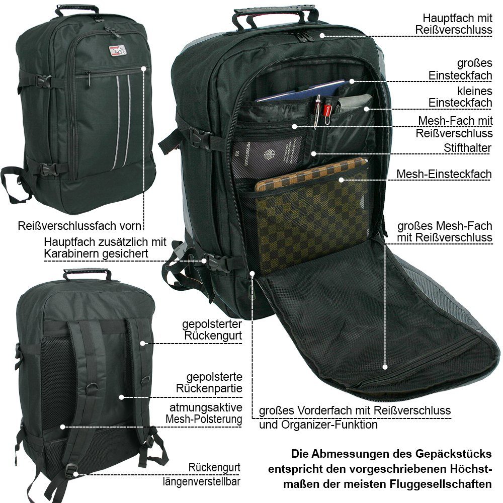 BAG STREET INTERNATIONAL Reisetasche - Airport Handgepäck-Format, großer Ru günstig online kaufen