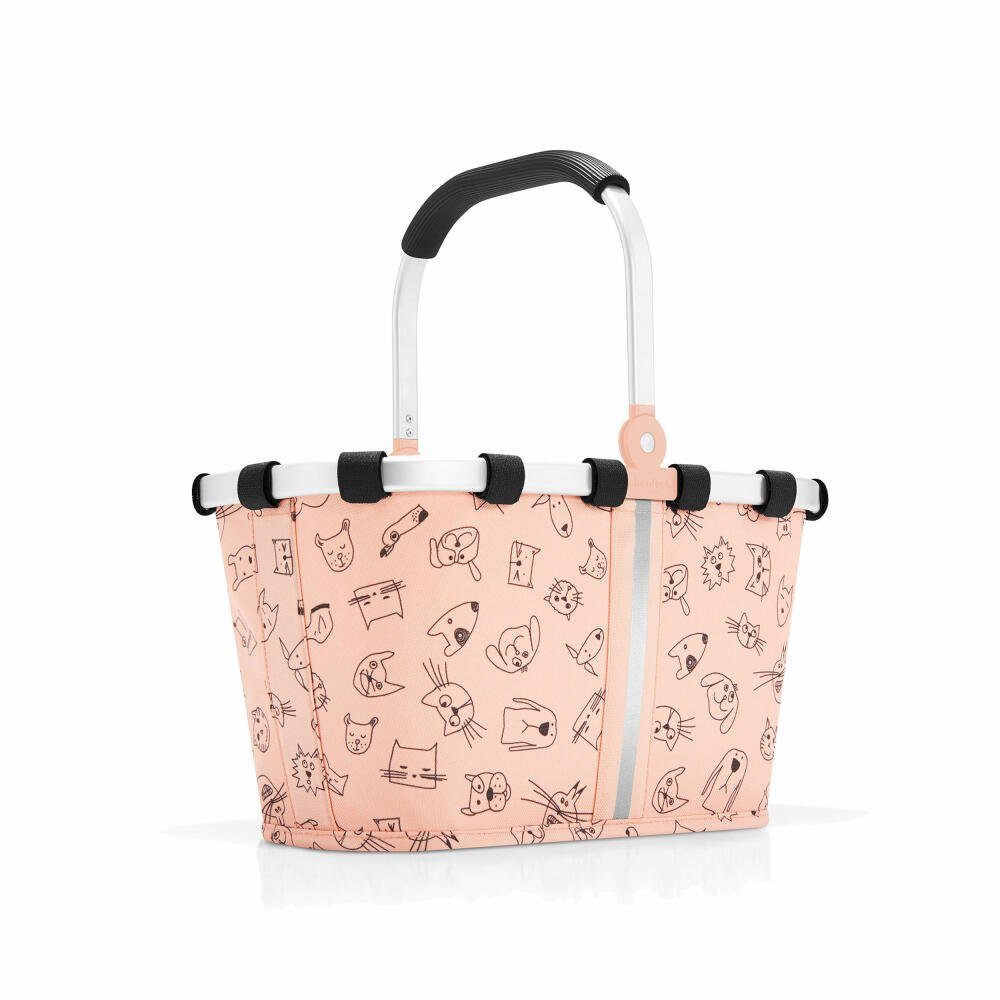 REISENTHEL® Einkaufskorb carrybag XS kids cats and dogs rose 5 L