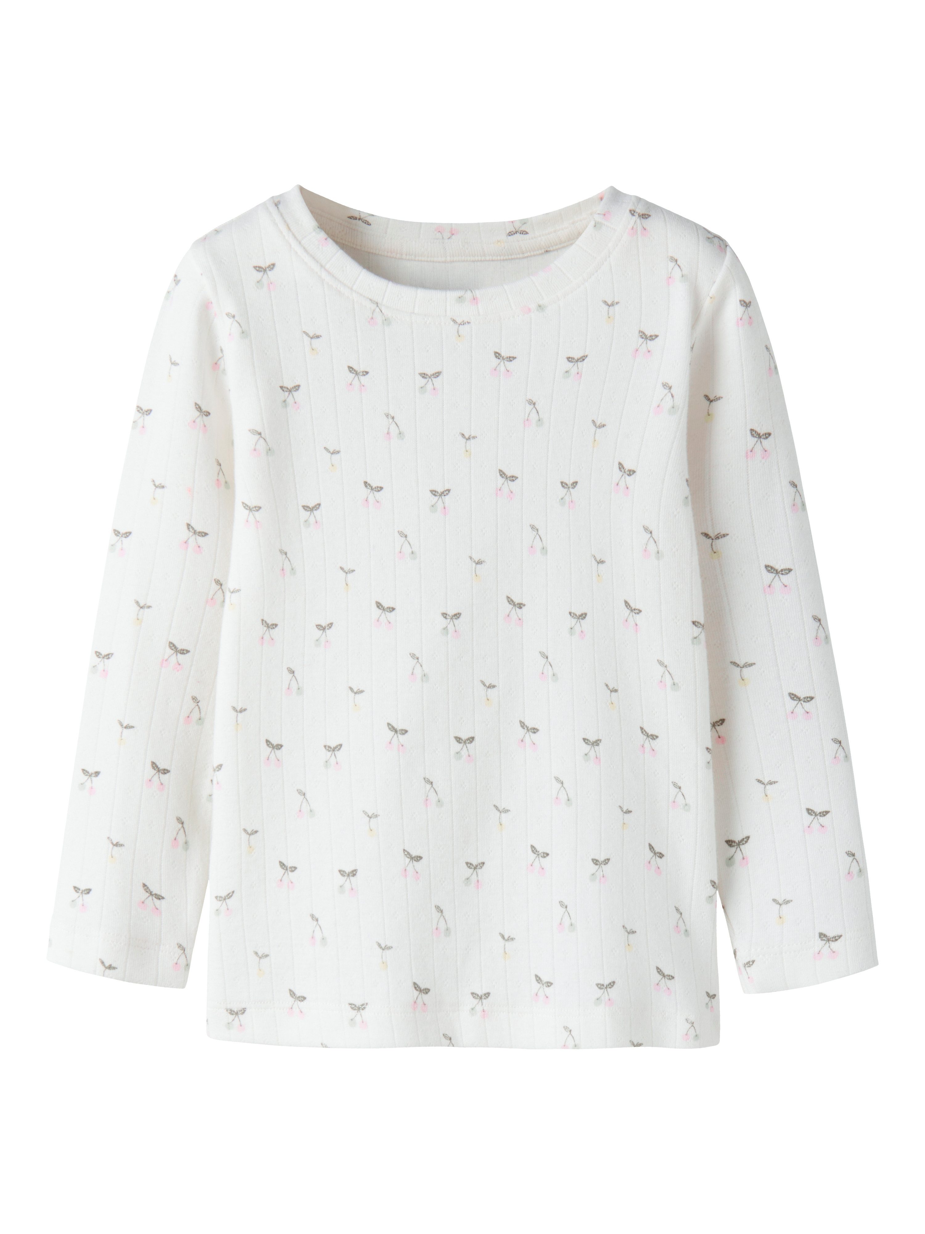 Name It Langarmshirt NMFFICHERRY LS SLIM TOP