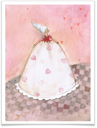 Wall-Art Poster Esszimmer Madame Muffin, Figuren (1 St), Poster, Wandbild,  Bild, Wandposter