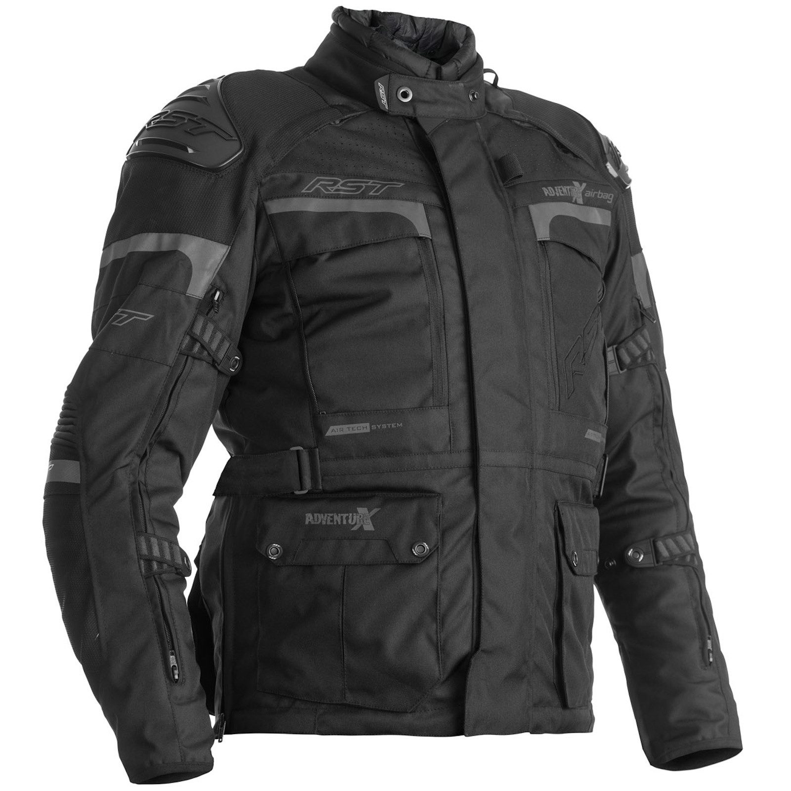 RST Motorradjacke RST Adventure-X Airbag Textiljacke schwarz 42