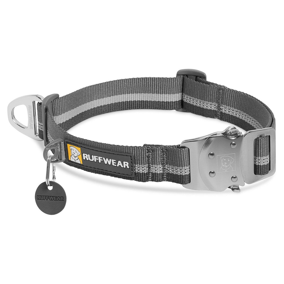 Ruffwear Hunde-Halsband Hundehalsband Top Rope Collar Granite Gray