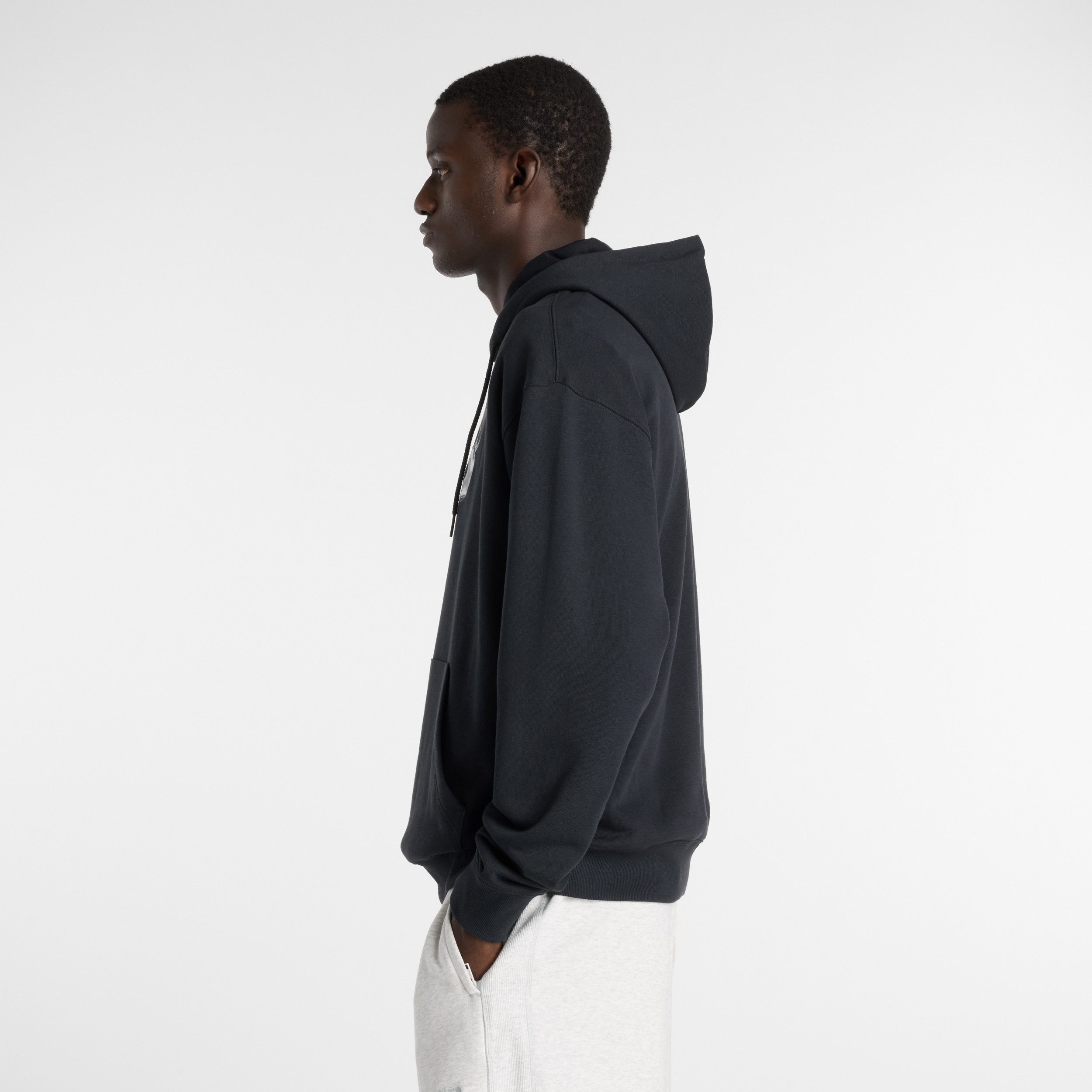 New Balance Kapuzensweatshirt AAZ Mens Lifestyle Hoodie BIG TEAL sportliche günstig online kaufen