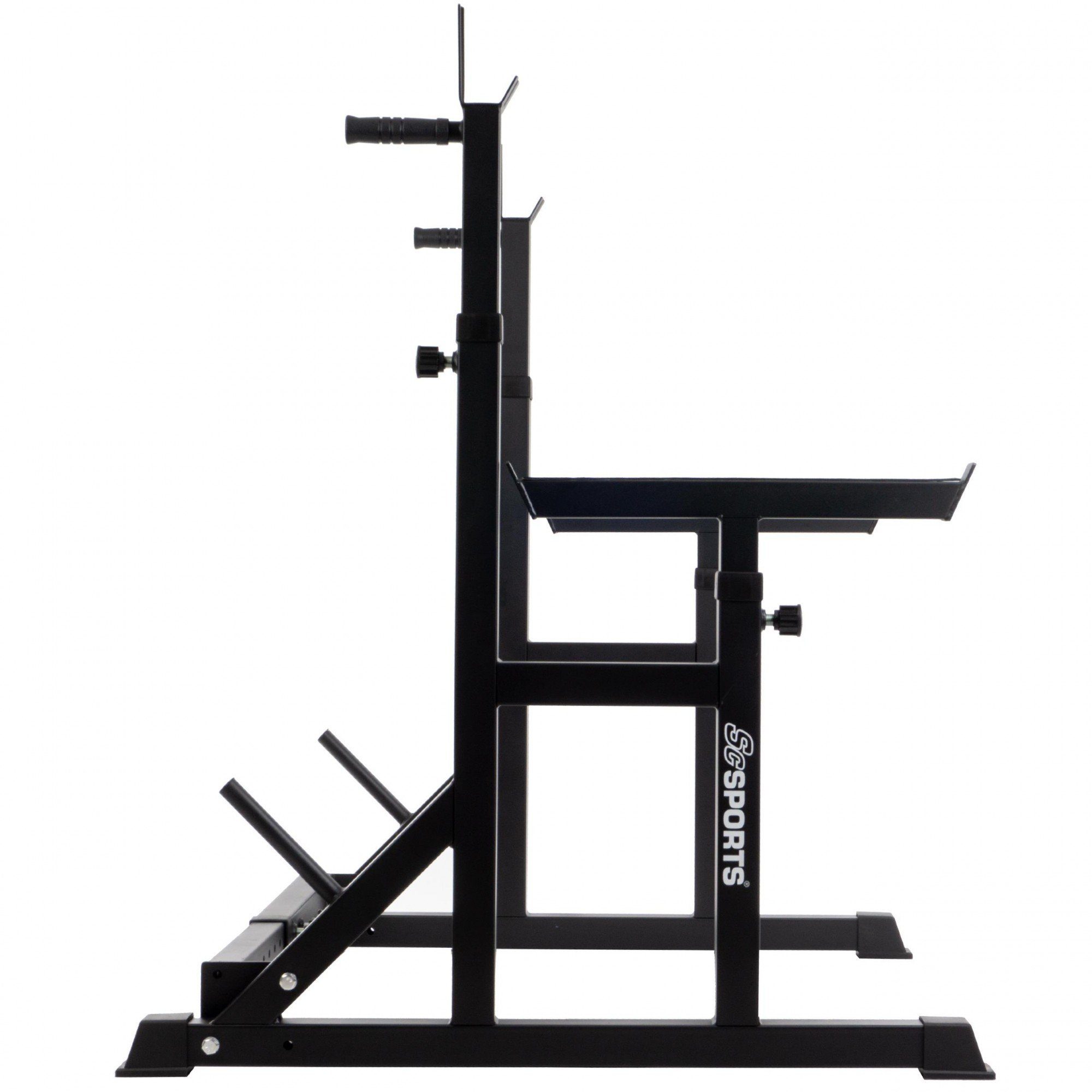 Dipstation, (10002630-St) ScSPORTS® Langhantelständer Squat Rack