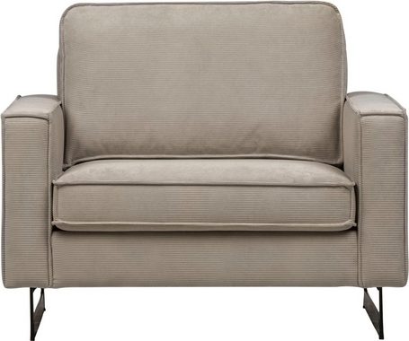 Places of Style Loveseat »Pinto«, mit Keder und Cord Bezug