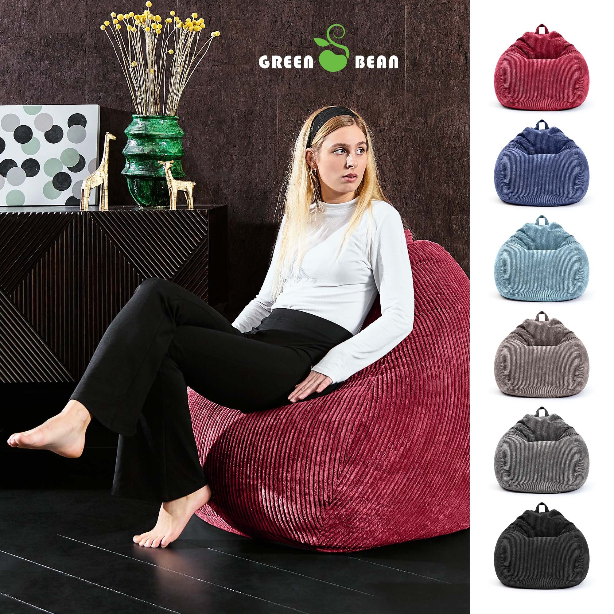 Green Bean Sitzsack Scoop Cord (Indoor günstig online kaufen