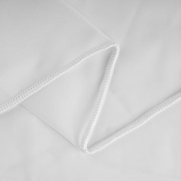 Gardine Gardine Store Voile Weiß 1:2 1er Falte 90 mm Band Vorhang in - diversen Höhen u. Breiten verfügbar, Asphald, Faltenband (1 St), transparent, St.Br 200cm f.Breite 100cm