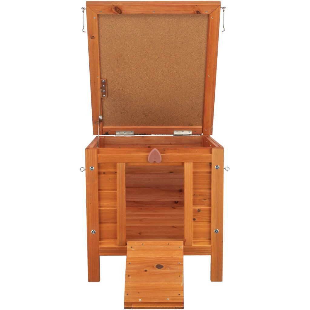TRIXIE Kleintierstall Kleintierhaus - braun - 42 × 43 × 51 cm