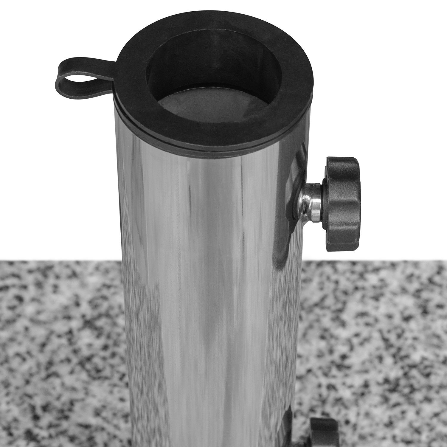anndora Betonschirmständer für Sonnenschirme Granit 25kg Balkonständer max. 48mm Stamm