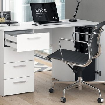 Vicco Schreibtisch Computertisch Bürotisch PC-Tisch NICO Weiß
