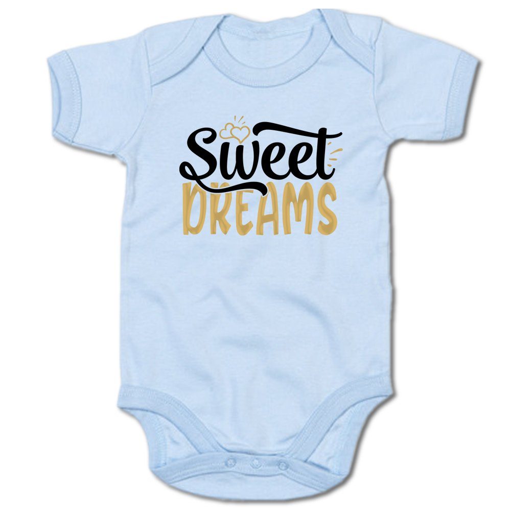 G-graphics Kurzarmbody Sweet dreams Baby Body mit Spruch / Sprüche / Print / Motiv