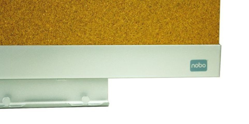 ACCO Brands Pinnwand Pinnwand 43X58 cm, Magnetische Zonen, integrierter Stifthalter, einfache Wandmontage