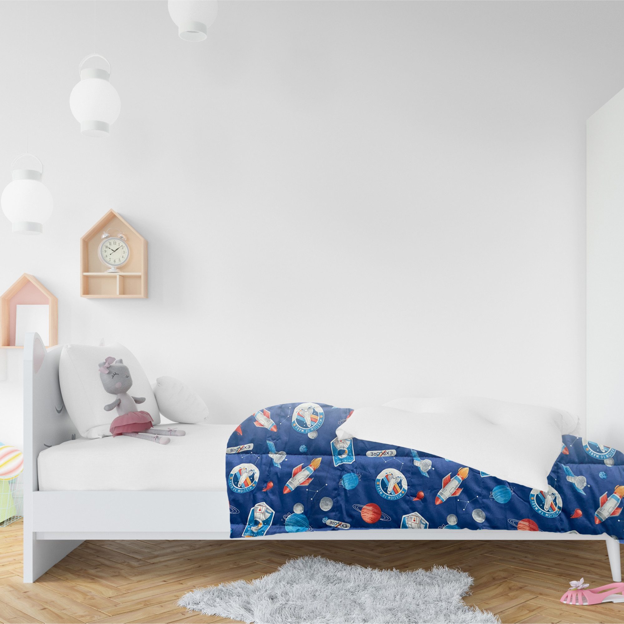 Dailydream Gewichtsdecke Dailydream Kinder Gewichtsdecke, Motiv Space günstig online kaufen