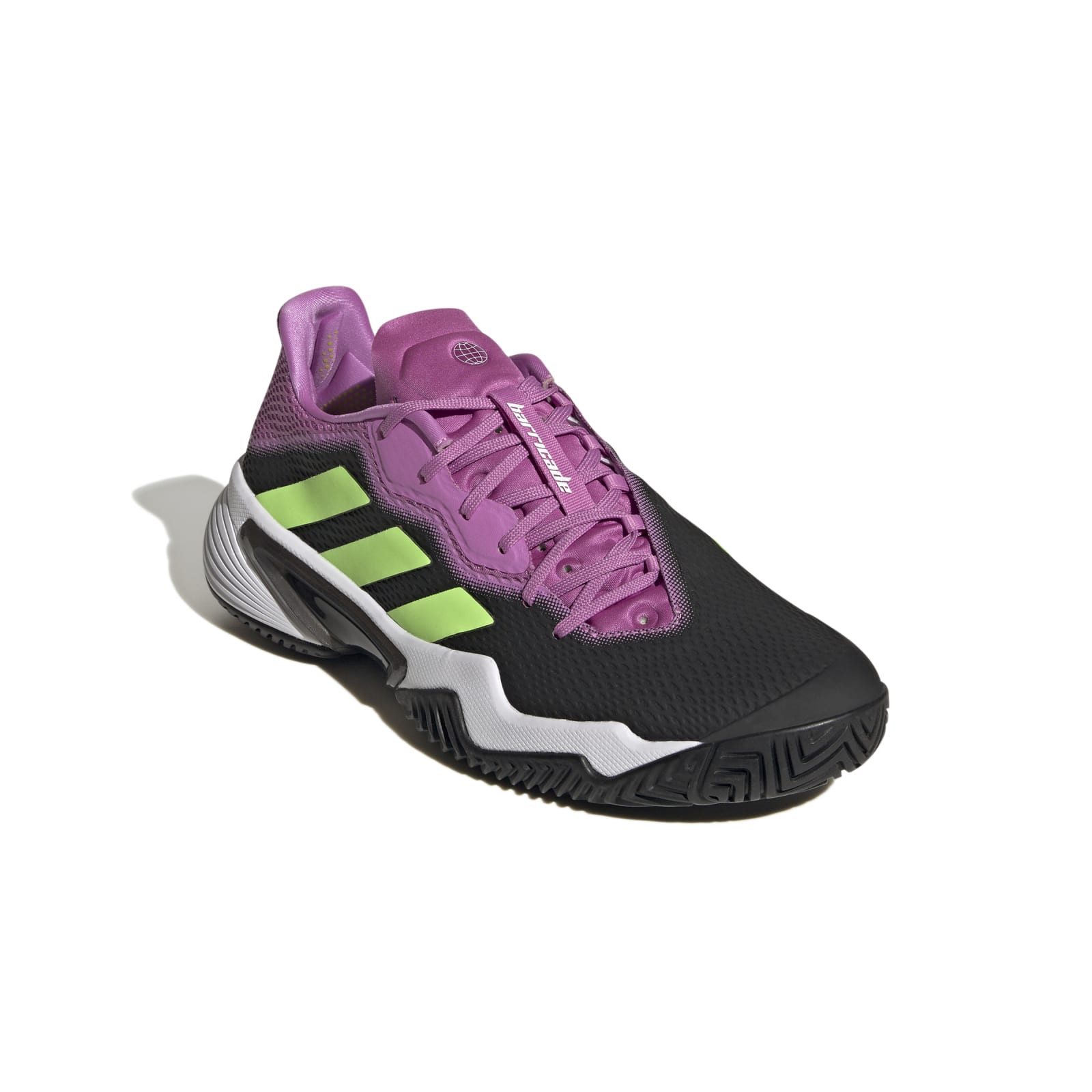 adidas Performance Barricade Allcourt (Stabil) carbongrau/lila Herren Tennisschuh