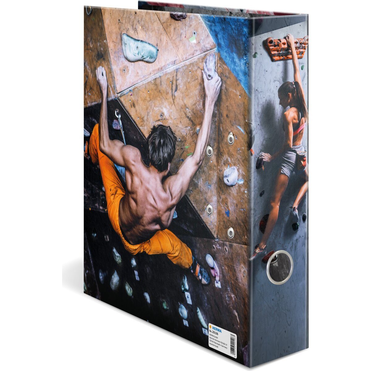 HERMA Aktenordner Motiv-Ordner A4 Bouldern
