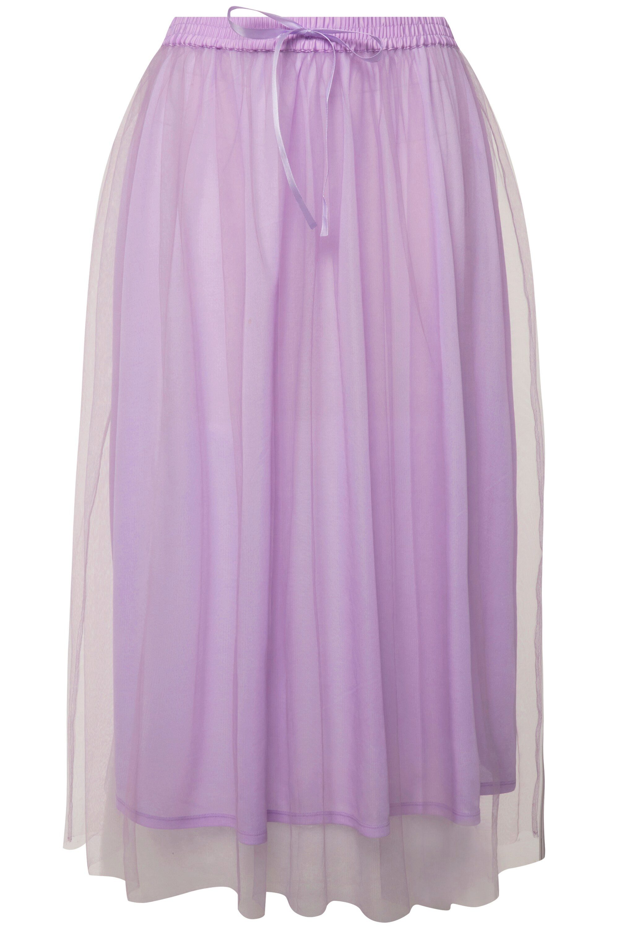 Angel of Style Midirock Midi-Meshrock A-Linie günstig online kaufen
