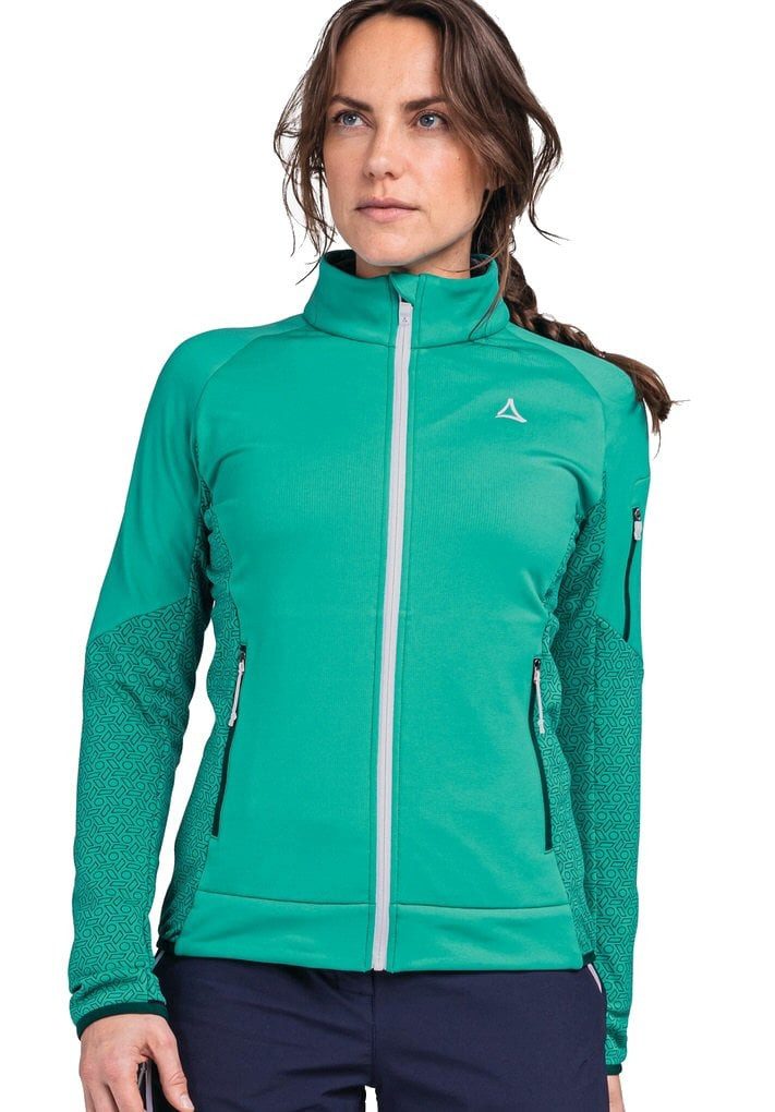 Schöffel Fleecejacke Schruns (hoher Feuchtigkeitstransport) grün Damen günstig online kaufen