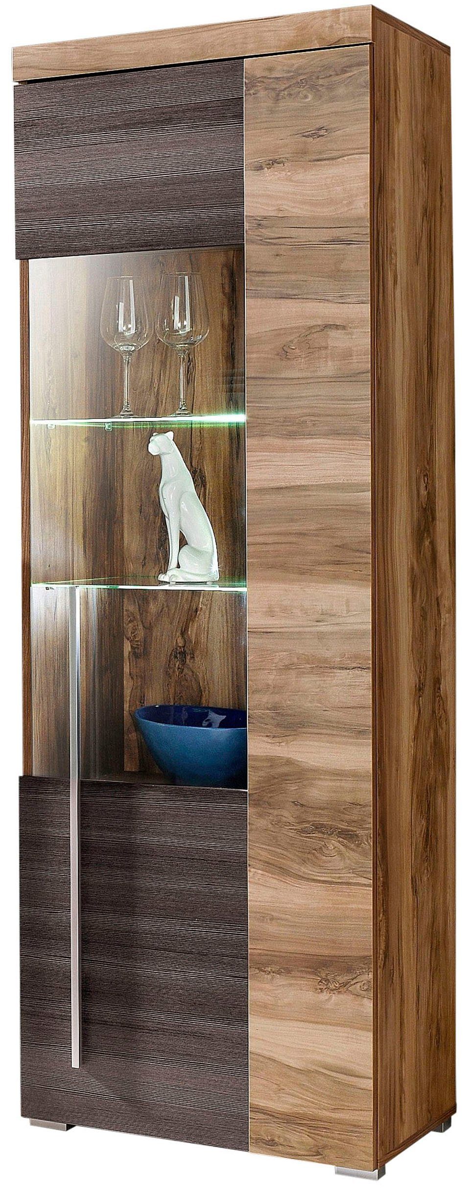 INOSIGN Vitrine Roger,Höhe 160cm stilvolle Glasvitrine günstig online kaufen