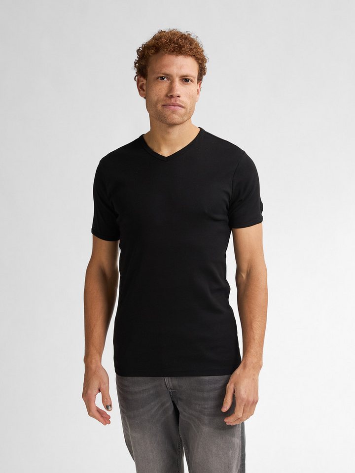 Petrol Industries T-Shirt mit V-Ausschnitt