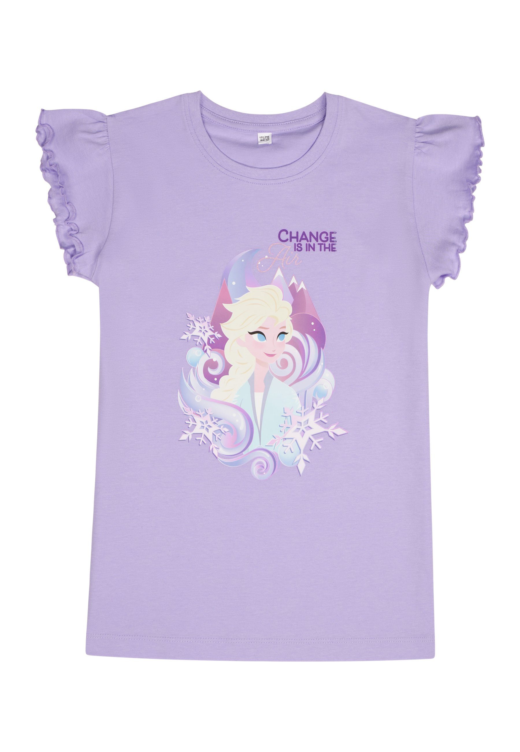 Disney Frozen T-Shirt Kinder Mädchen Oberteil kurzarm T-Shirt