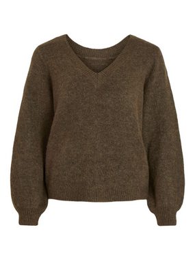 Vila Strickpullover JAMINA (1-tlg) Plain/ohne Details