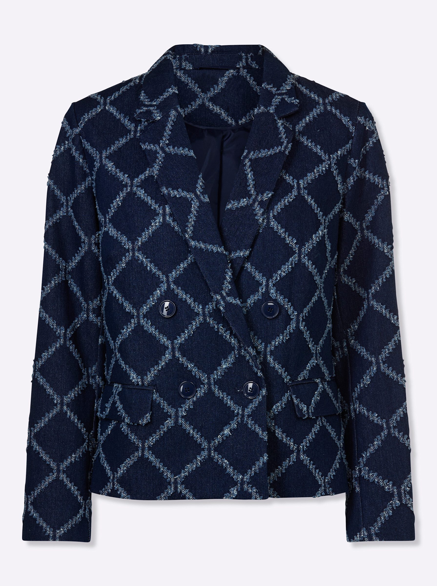 heine Blusenblazer Blazer Langarm