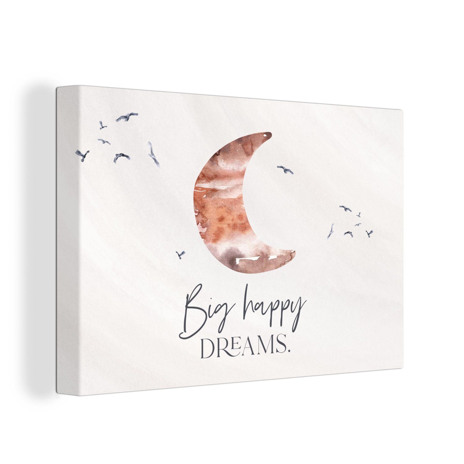 OneMillionCanvasses® Leinwandbild »Kinder Sprichwörter Große