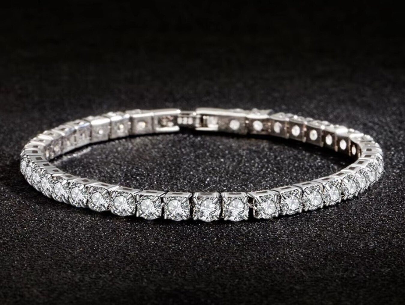 Lale Collection® Armband Glitzer-Strass Tennis-Armband Damen günstig online kaufen