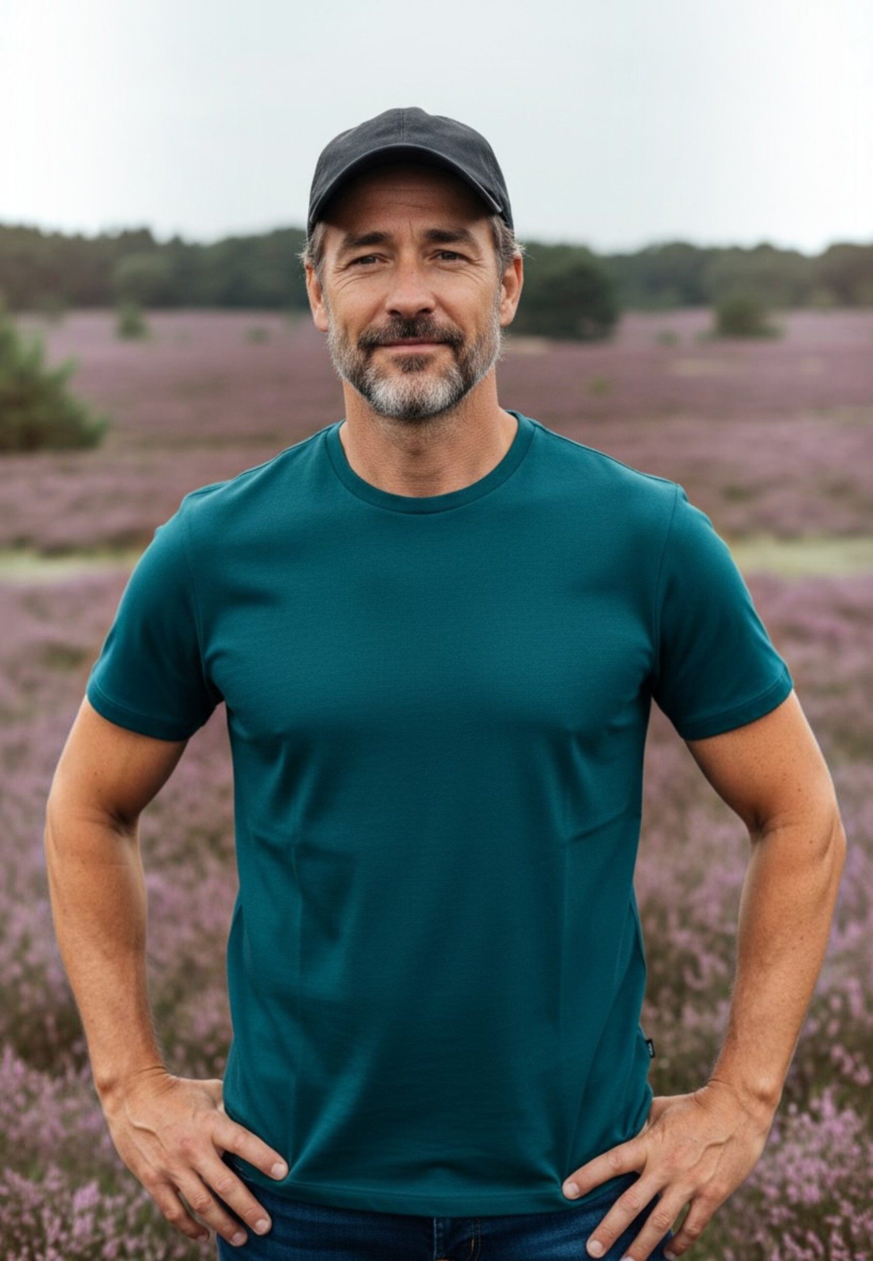 salzhaut T-Shirt DIEK Herren Regular Fit salzhaut T-Shirt – bequeme Qualität und nordisch klares Design