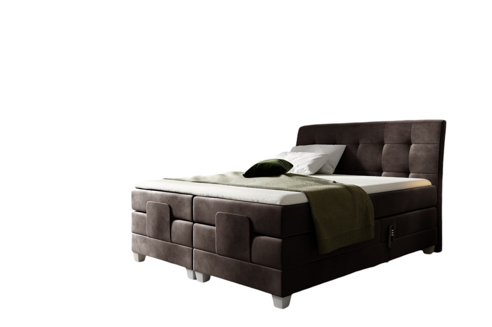 Fun Möbel Boxspringbett Schlafzimmerbett FRANCO Elektrisch günstig online kaufen