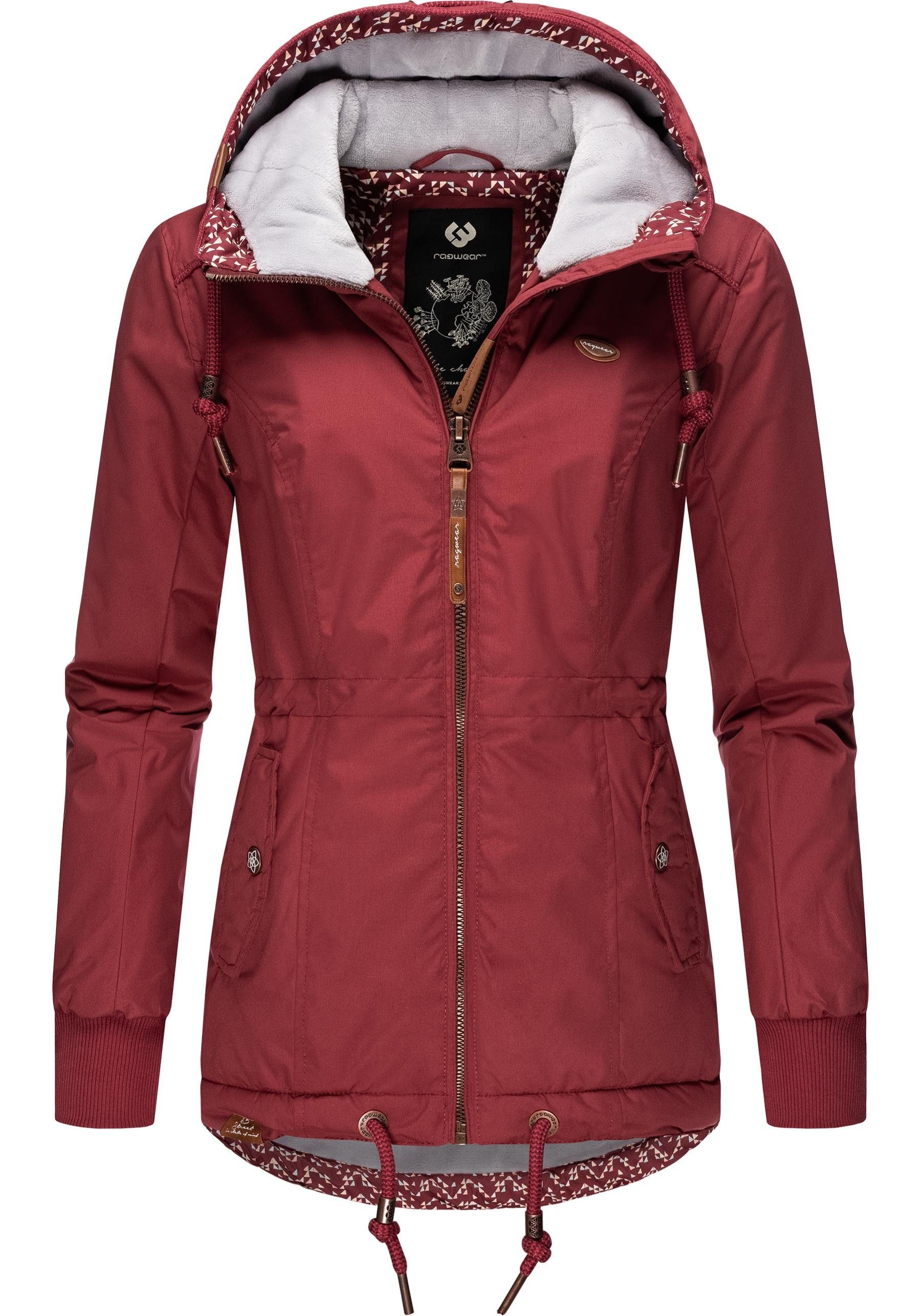 Ragwear Winterjacke "YM-Danka" mit Kapuze stylische Winter Outdoorjacke mit günstig online kaufen