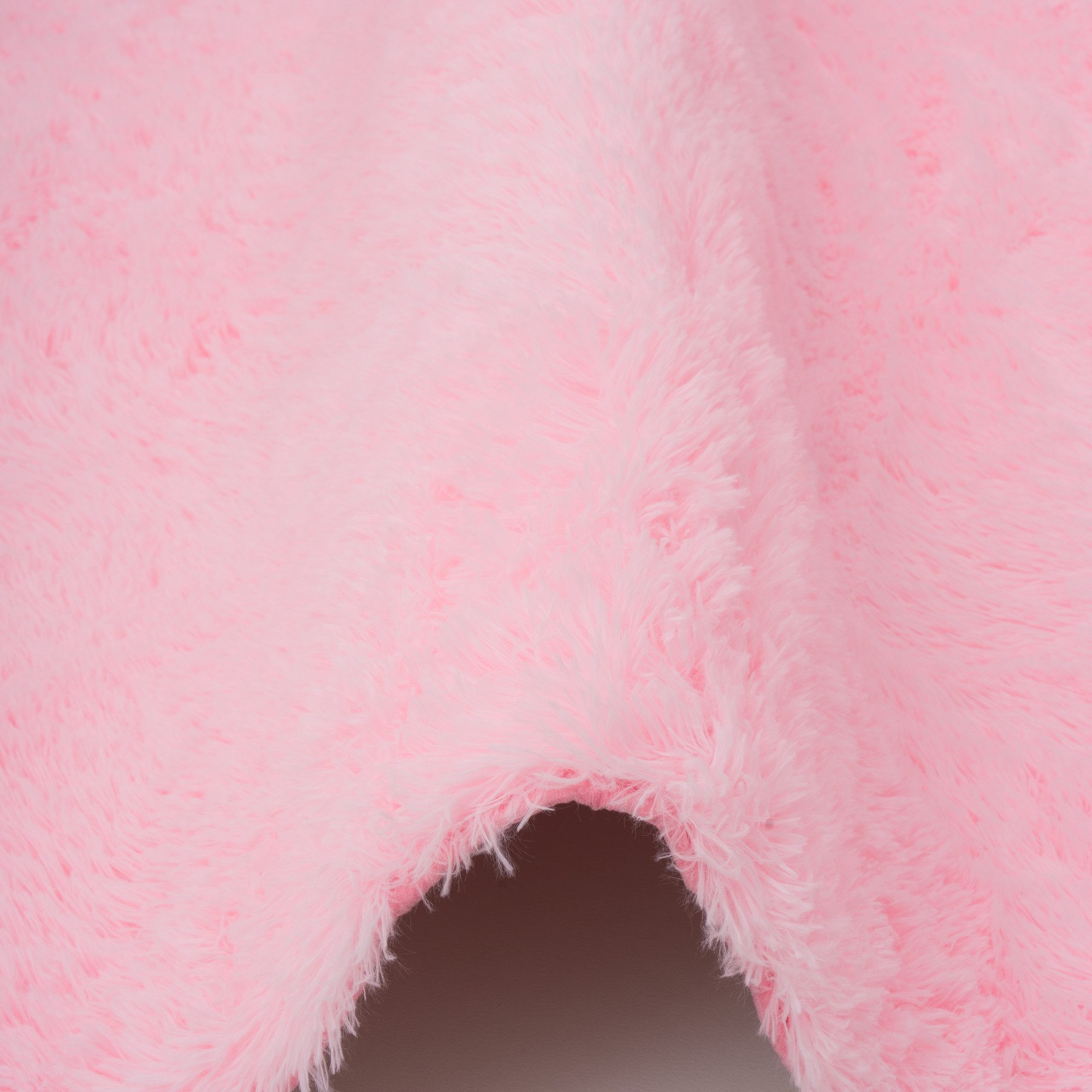 Pergamon Hochflor-Teppich Hochflor Shaggy Teppich Fluffy Rund, Rund, Höhe: 40 mm