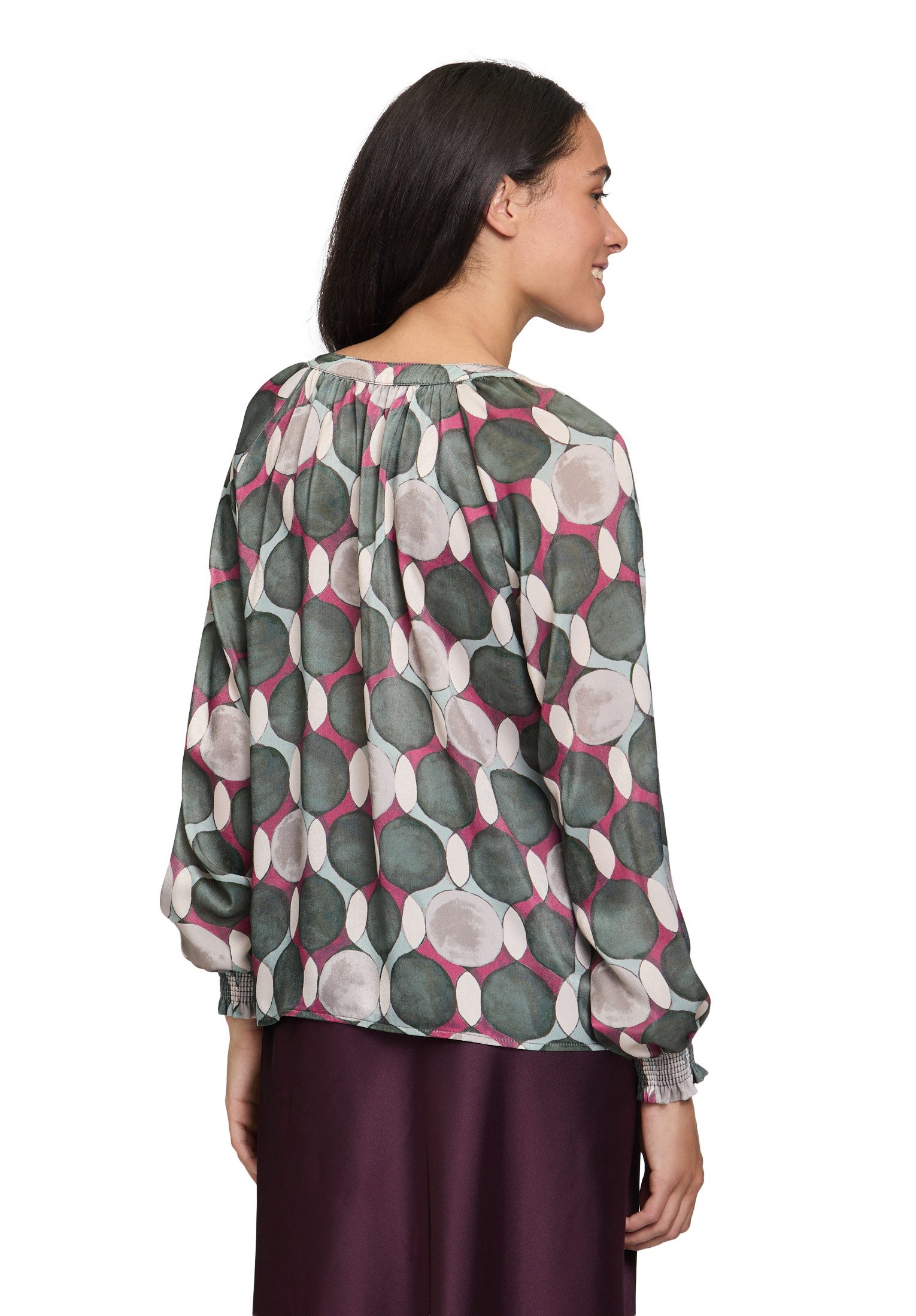 Cartoon Langarmbluse