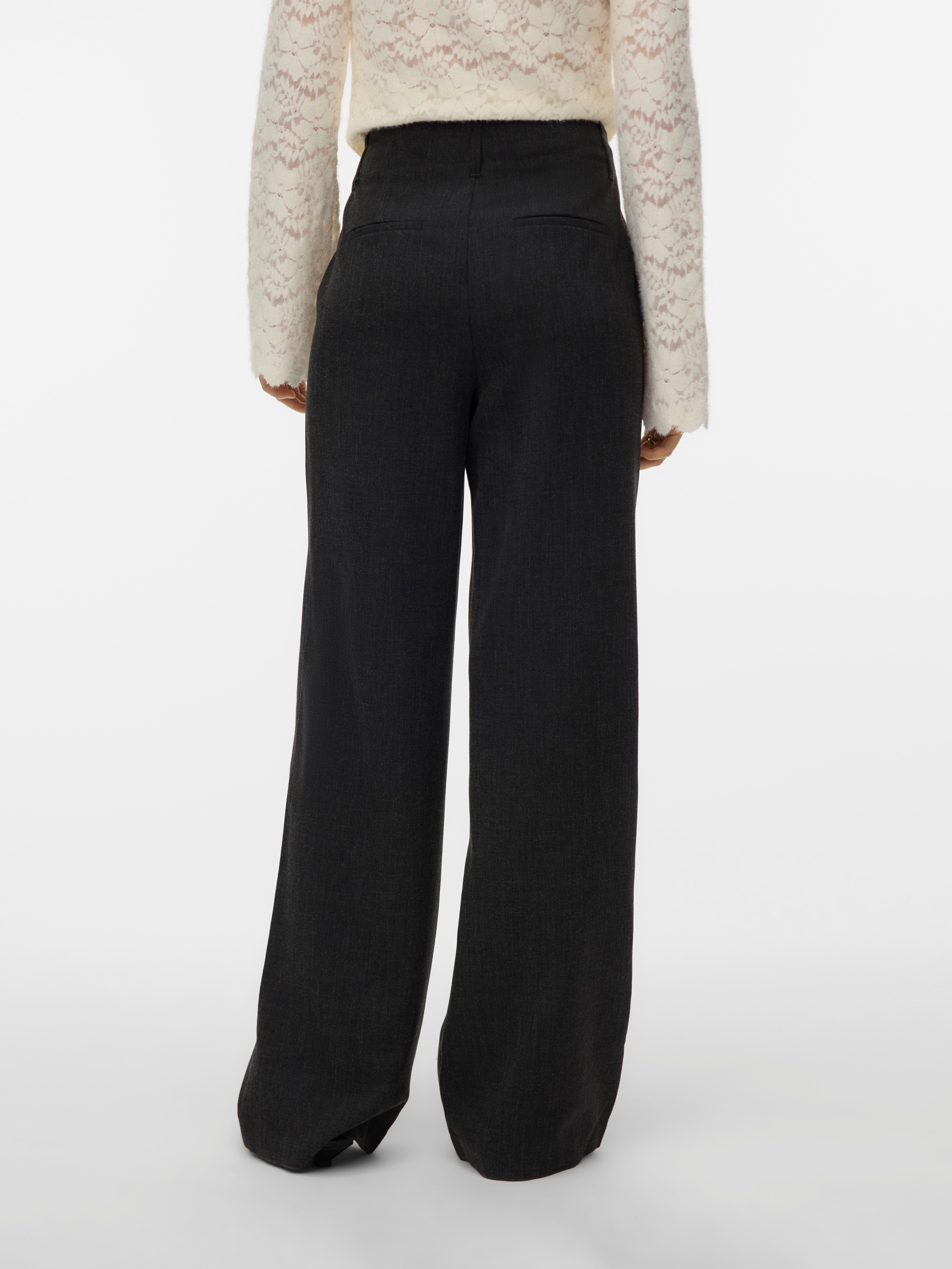 Vero Moda Anzughose VMBESTIE HW WIDE PANT NOOS Materialmix